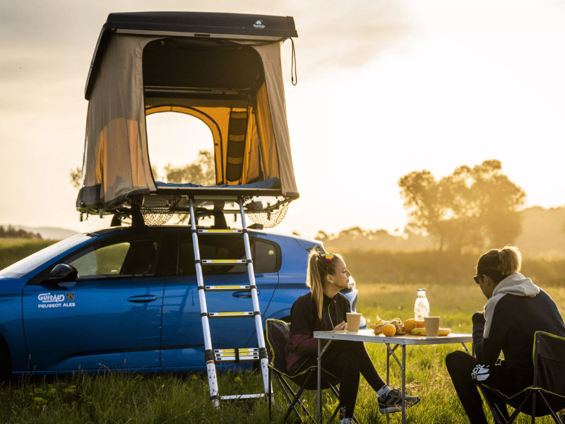 Les avantages d'un road-trip en tente de toit