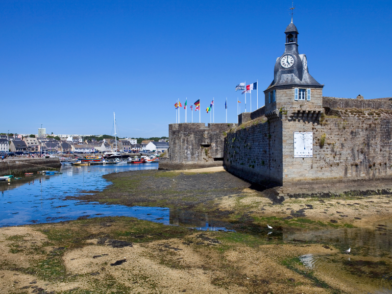 Lieux magiques dans le Finistère : la ville close de Concarneau